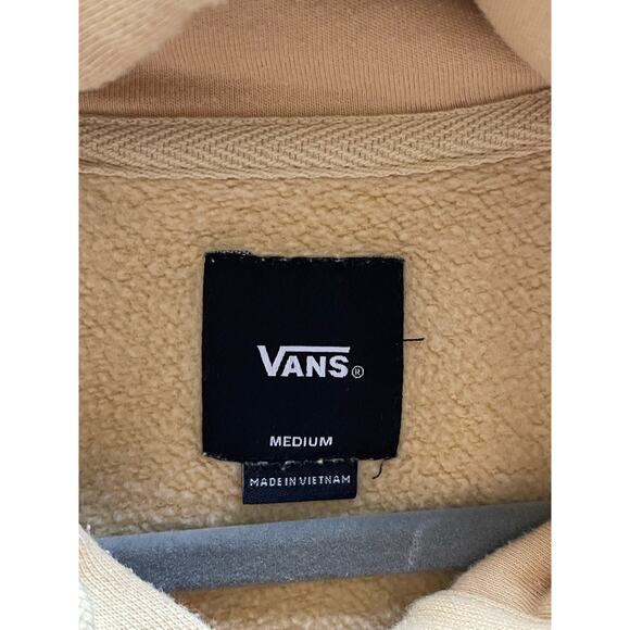 Vans Sweatshirt Hoodie Yellow Unisex Size Medium - Picture 8 of 8